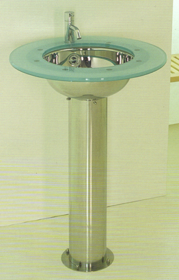 lavabos inox en acier, Lavabos