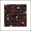 Carreaux de mosaïque, Salles de Bains, carrelage en verre
