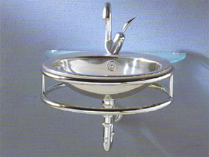 lavabos inox en acier, Lavabos
