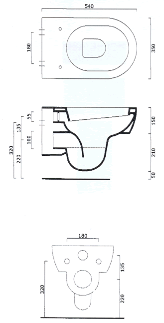 Toilettes Catalano Sistema