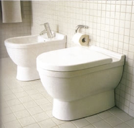 Toilette, Douches