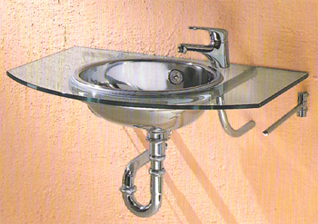lavabos inox en acier, Lavabos