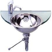 lavabos inox en acier, Lavabos
