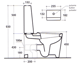 Toilettes Galassia KIMI