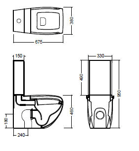 Toilettes Hidra Hi-Line