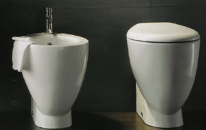Toilette, Douches