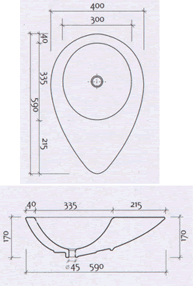 Lavabos Ceramica Esedra Eye