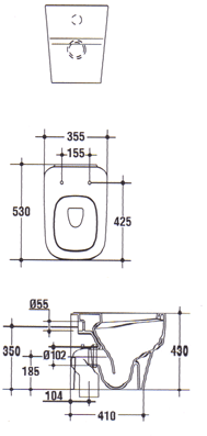 Toilette, Lavabos à poser, Vasques