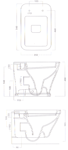 Toilettes bidets, Salles de Bains, robinets et mélangeurs et accessoires