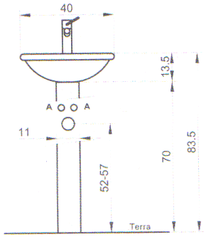 Lavabos Regia 8341