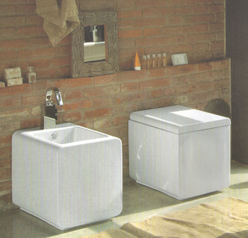 Toilettes, Lavabos à poser, Vasques