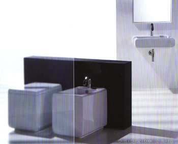 Toilettes, Lavabos à poser, Vasques