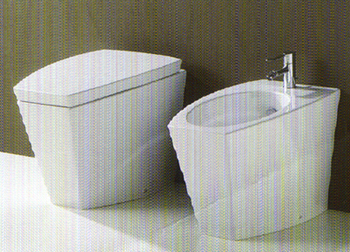 Toilettes, Lavabos à poser, Vasques