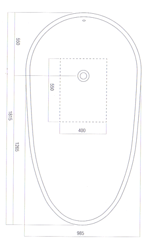 Baignoires Agape Spoon