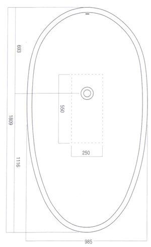 Baignoires Agape Spoon XL