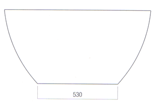 Baignoires Agape Spoon XL