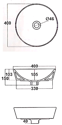 Vasques Althea Ceramica Tecno